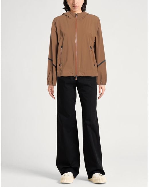Herno Brown Jacket Polyamide, Elastane, Polyurethane