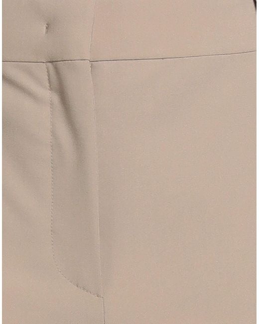Alberta Ferretti Natural Pants Virgin Wool, Elastane