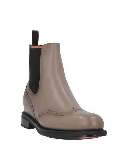 Santoni Brown Stiefelette