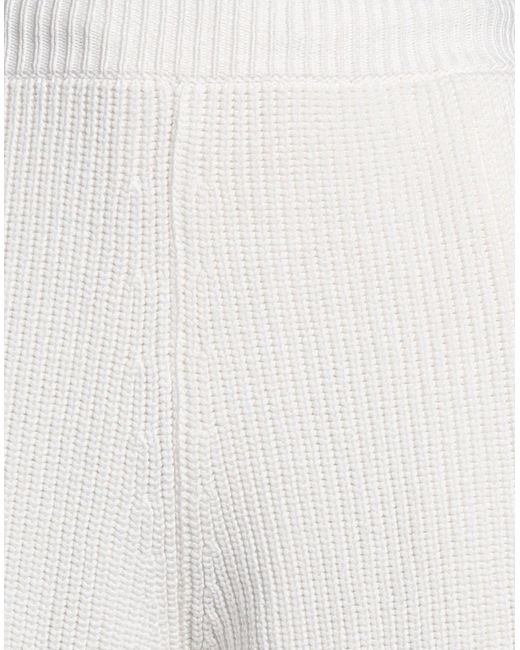 MM6 by Maison Martin Margiela White Shorts & Bermudashorts