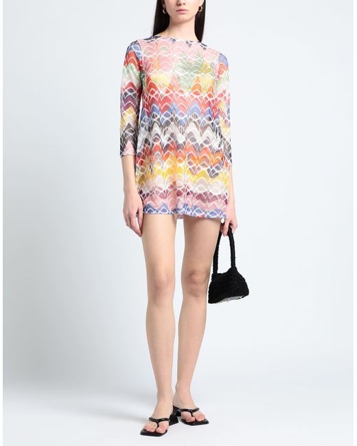 Missoni White Cover-Up Polyester, Viscose