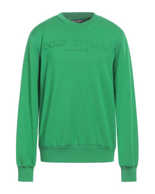 Dolce & Gabbana Green Sweatshirt for men