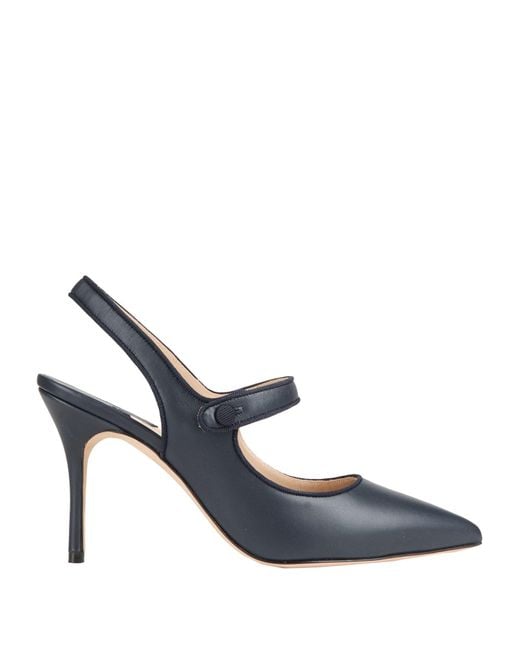 Manolo Blahnik Blue Pumps