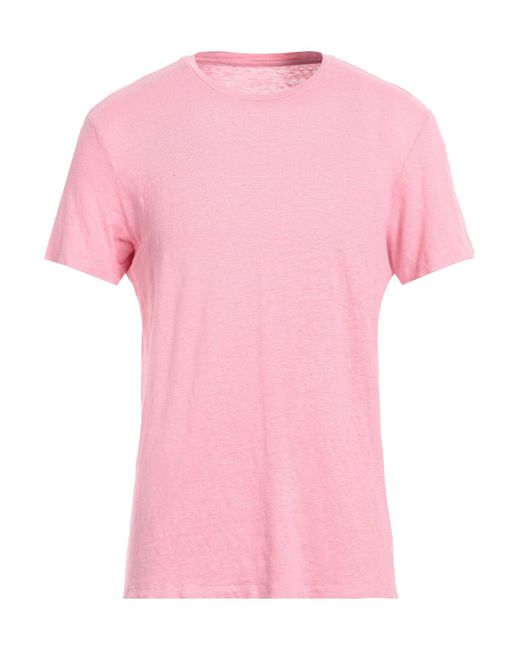 Majestic Filatures Pink T-shirt for men