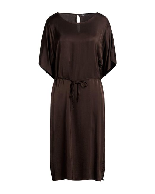 Oltre Black Midi Dress