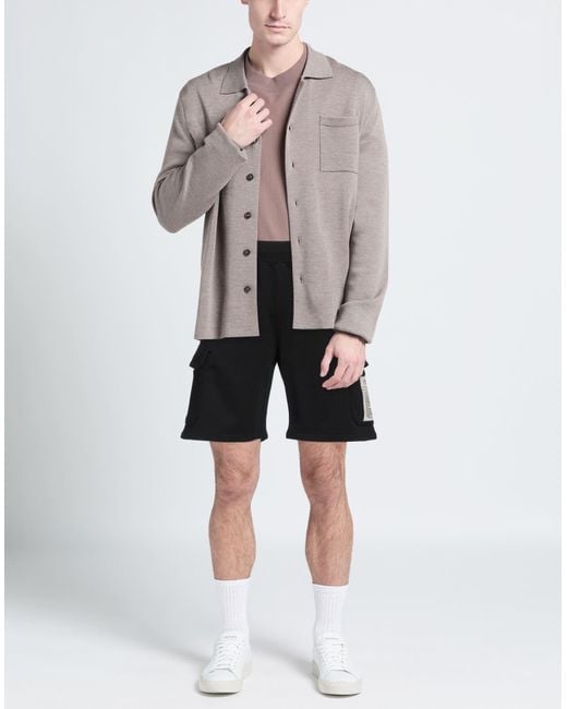Moschino Black Shorts & Bermuda Shorts Cotton for men