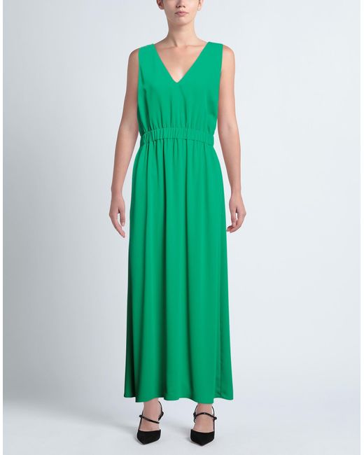 P.A.R.O.S.H. Green Maxi Dress