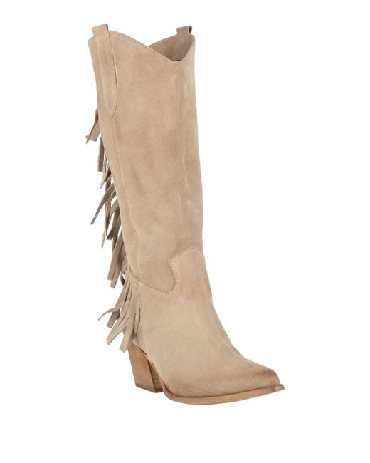Divine Follie Natural Boot Leather