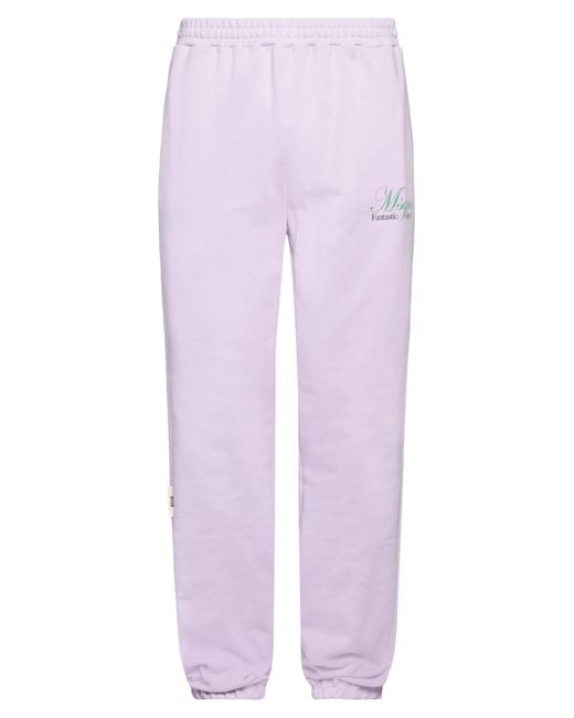 MSGM Purple Trouser for men