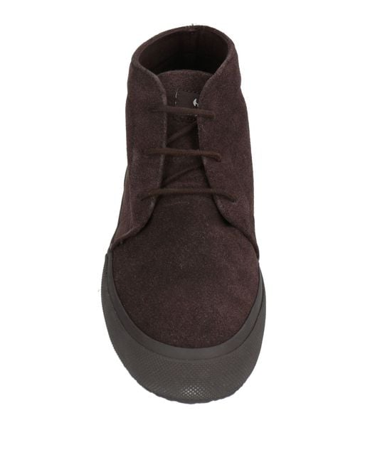 Superga Brown Ankle Boots for men
