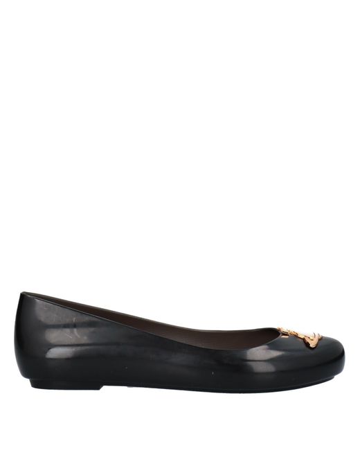 Vivienne Westwood Black Ballet Flats