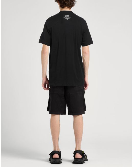 Camiseta MSGM de hombre de color Black