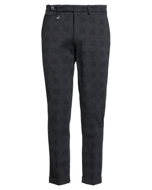Barbati Blue Midnight Pants Viscose, Polyamide, Elastane for men