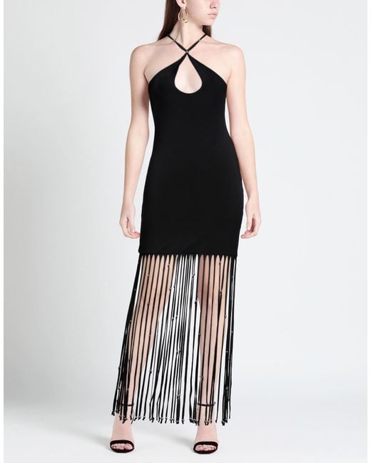 ROTATE BIRGER CHRISTENSEN Black Maxi Dress