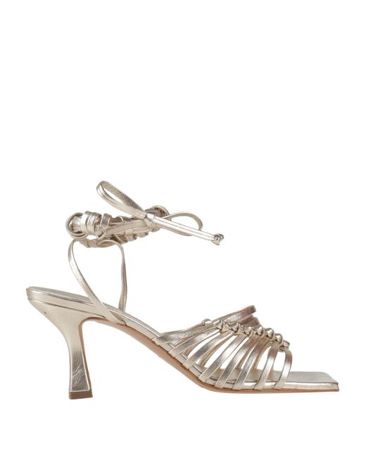 Marc Ellis Metallic Sandals