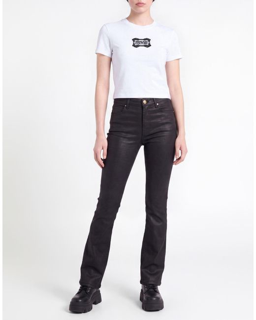 Versace Jeans Couture White T-Shirt Cotton, Elastane