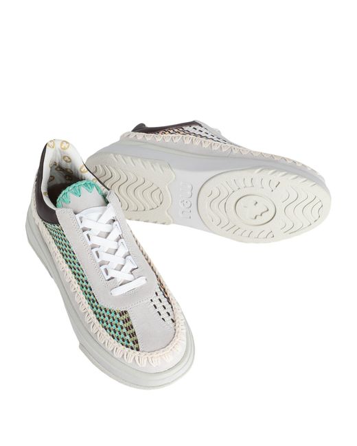 Mou White Trainers