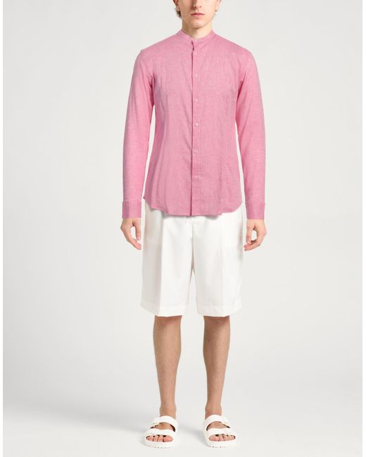 Daniele Alessandrini Pink Shirt for men