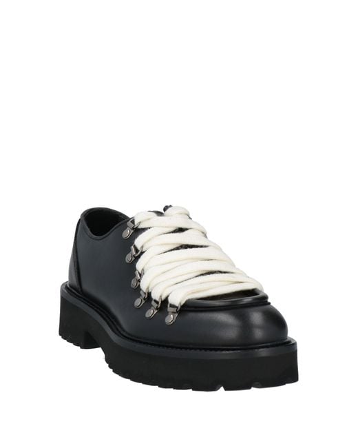 Doucal's Black Schnürschuh