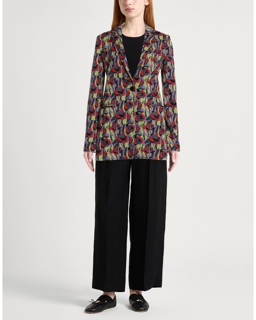 Missoni Purple Blazer Viscose, Cotton, Polyester, Elastane