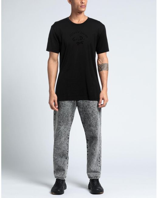Dolce & Gabbana Black T-shirt for men