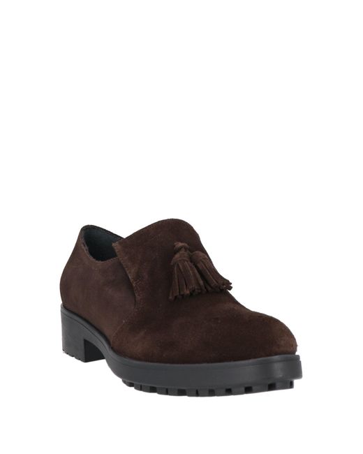 Bruglia Brown Dark Loafers Soft Leather