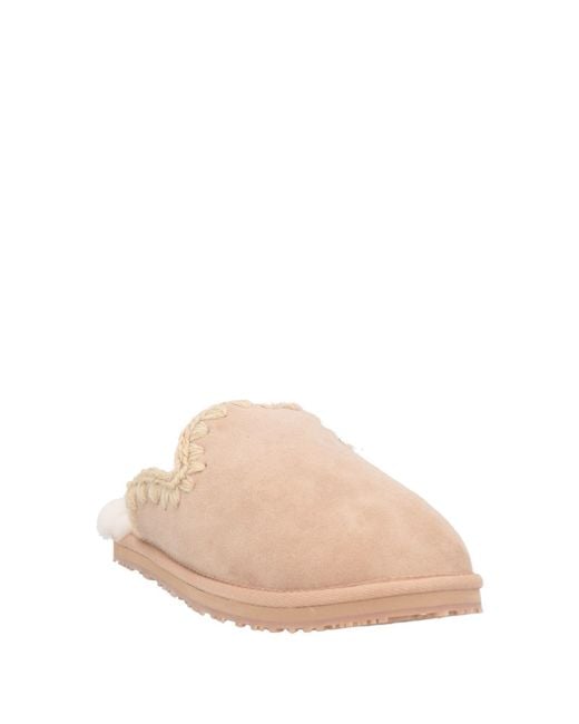 Mou Natural Mules & Clogs