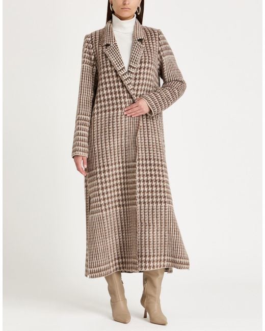 Forte_forte Natural Coat Virgin Wool, Alpaca Wool