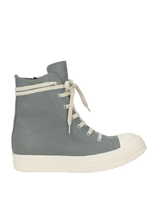 Rick Owens Brown Sneakers Leather