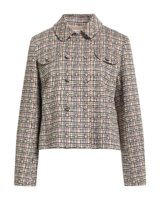 Paul & Joe Gray Jacket Viscose, Polyester, Polyamide, Elastane