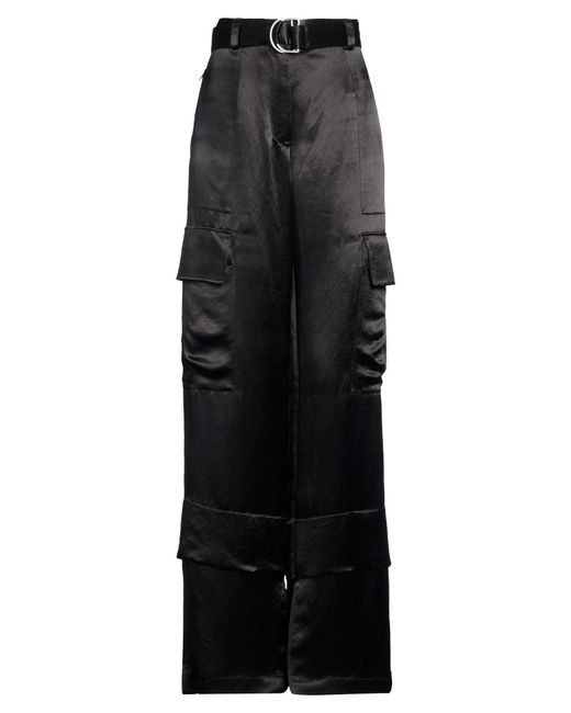 Jil Sander Black Pants Acetate