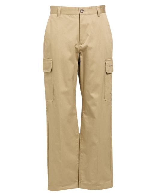 Versace Natural Pants Cotton, Polyester for men