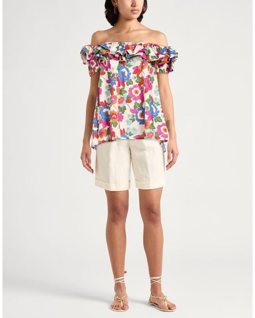 Sara Roka Pink Top Cotton, Elastane