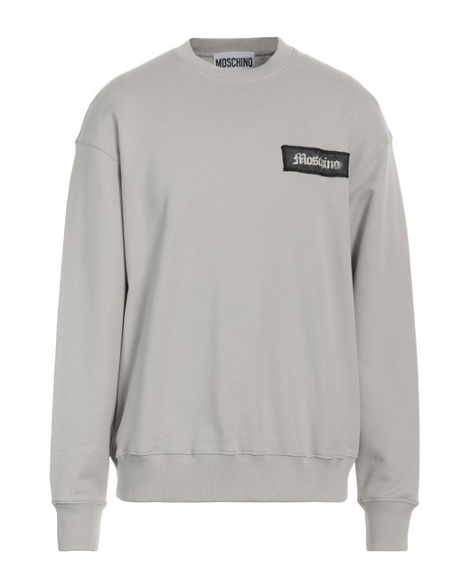 Sudadera Moschino de hombre de color Gray