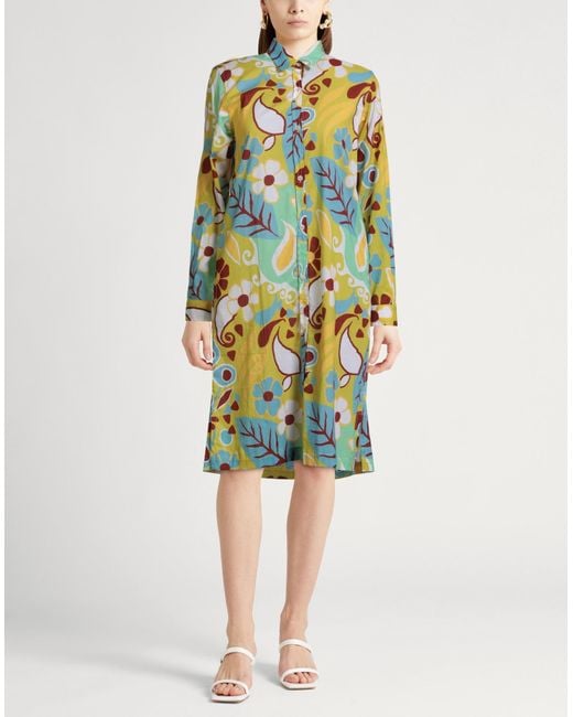 Fedeli White Midi Dresses