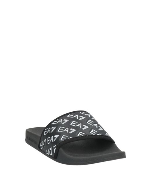 EA7 White Sandals for men