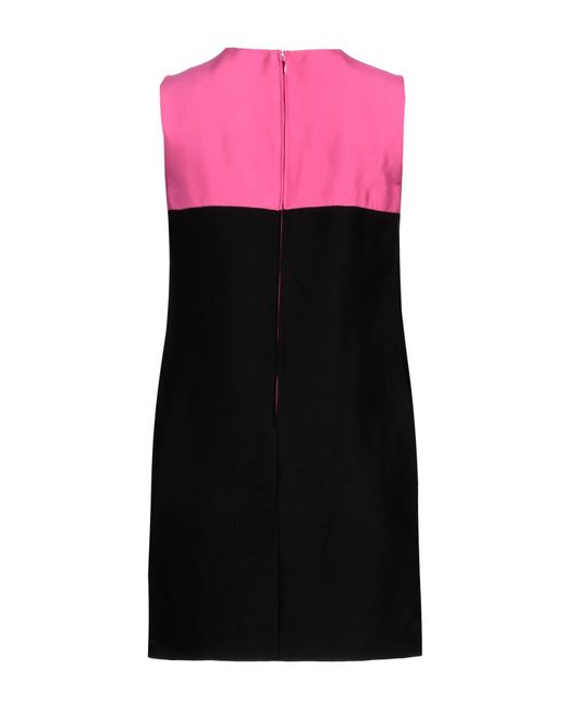 DSquared² Pink Mini Dress Viscose, Silk