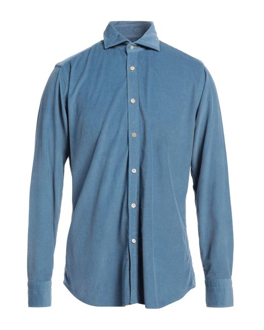 Guglielminotti Blue Shirt for men