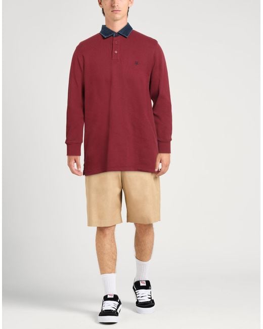 Harmont & Blaine Red Polo Shirt Cotton for men