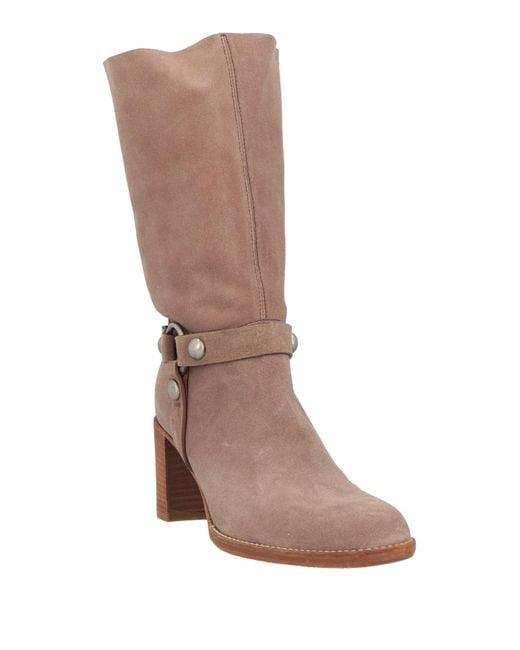 Rossano Bisconti Brown Ankle Boots Leather