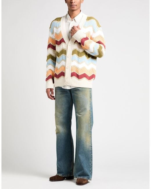 Missoni White The Cardigan Cardigan Cotton, Polyamide, Viscose for men