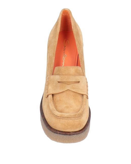 Santoni Brown Loafer