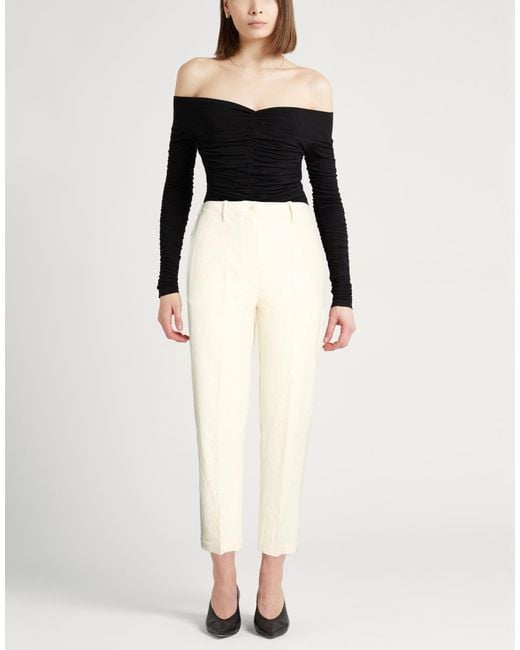 Alysi White Trouser