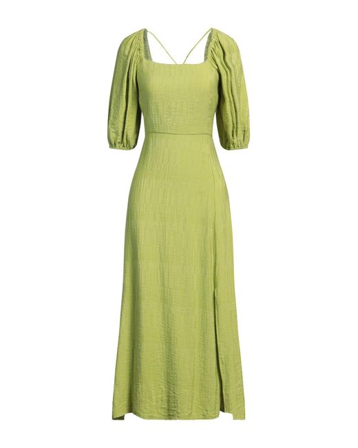 FRNCH Green Midi-Kleid
