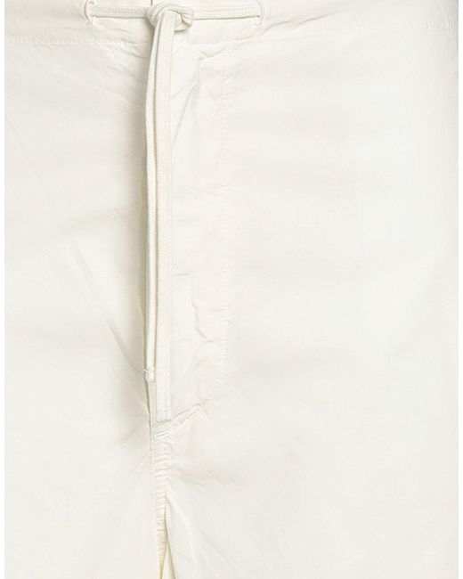 Autry White Pants Cotton, Polyamide for men