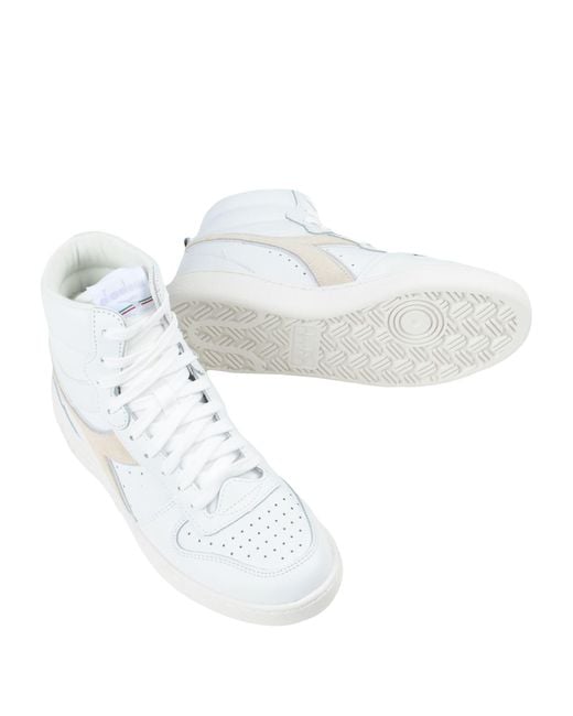 Diadora White Trainers