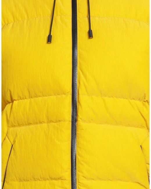 Herno Yellow Laminar Puffer Polyamide for men