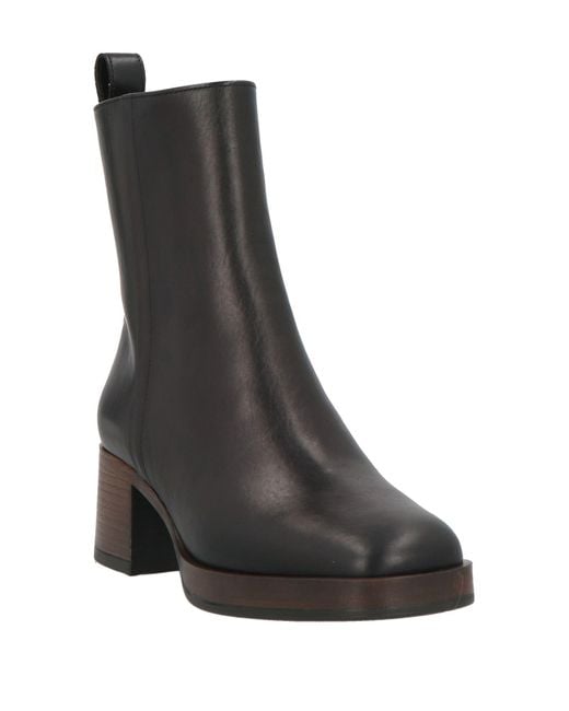 Lorenzo Mari Black Stiefelette
