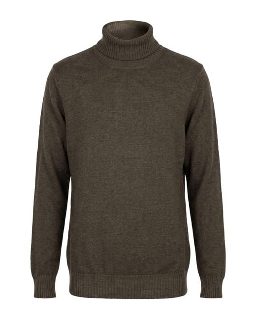 Gran Sasso Green Turtleneck for men