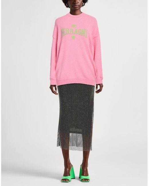 Chiara Ferragni Pink Sweater